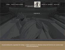 Tablet Screenshot of mborgesabogados.com